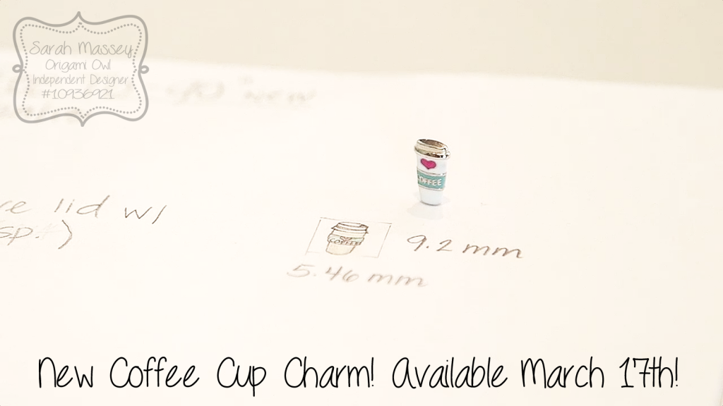 coffee cup charm