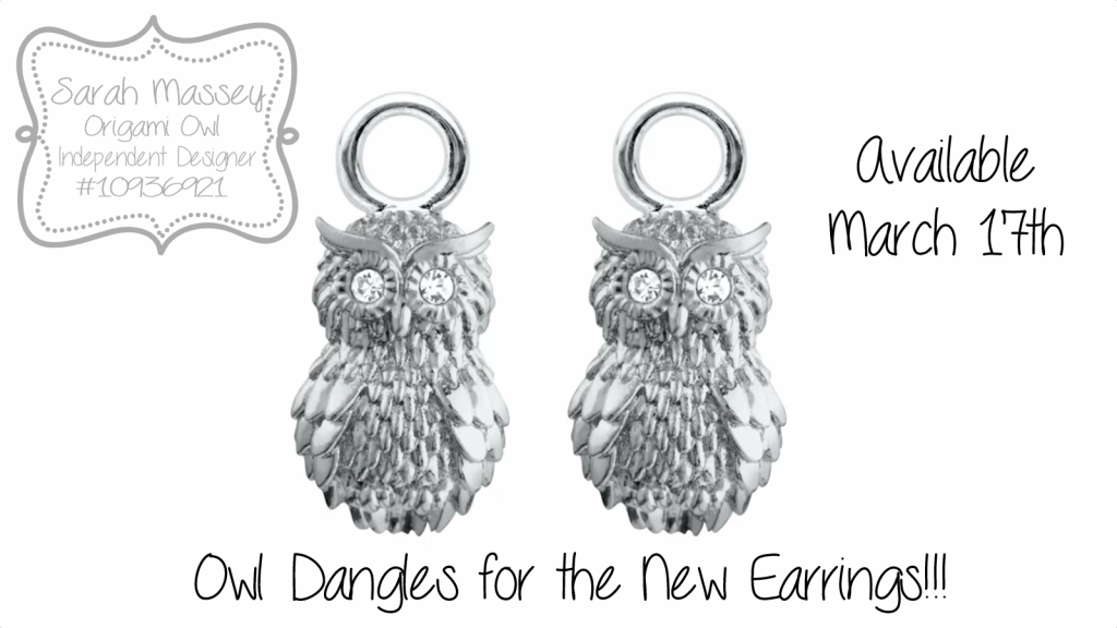 owl earring charms