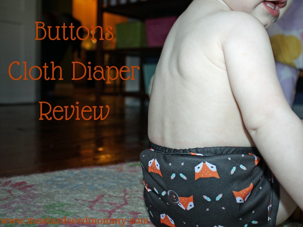 ButtonsCloth DiaperReview